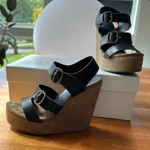 Pedro Garcia Black Sandals