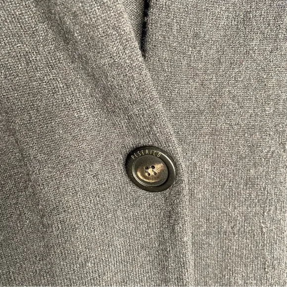 Peserico Sweater Jacket, Wool/ Silk/ Cashmere, Grey, EUC, Italian 44/ US 8