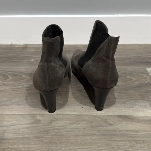 Peter Kaiser Elegant Gray Women's Ankle Boots size 7