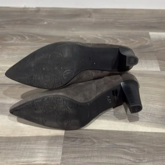 Peter Kaiser Elegant Gray Women's Ankle Boots size 7