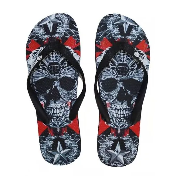 Philipp Plein Multicolor Polyester Women Women's Sandal