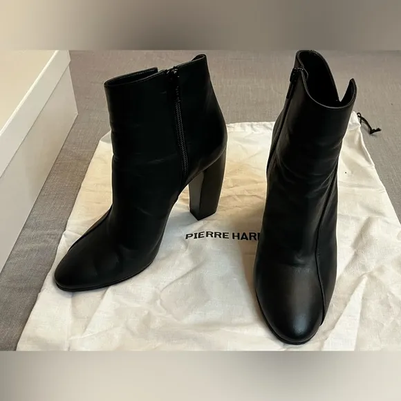 Pierre Hardy Napa black  ankle boots