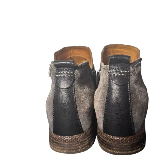 Pikolinos Shoes Womens Size 10.5 Ordino Gray Suede Ankle Boots