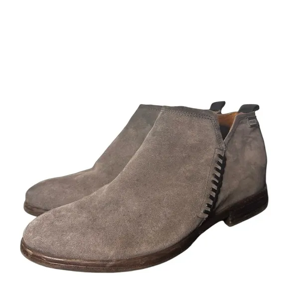 Pikolinos Shoes Womens Size 10.5 Ordino Gray Suede Ankle Boots