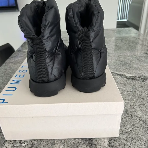 Piumestudio Luna Padded Ankle Boots.