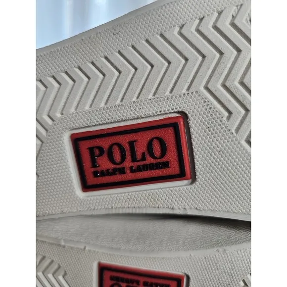Polo Ralph Lauren Keaton Chukka Sneakers Hunter Navy Mid-Top Shoes Men's Size 12