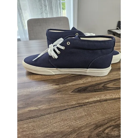 Polo Ralph Lauren Keaton Chukka Sneakers Hunter Navy Mid-Top Shoes Men's Size 12