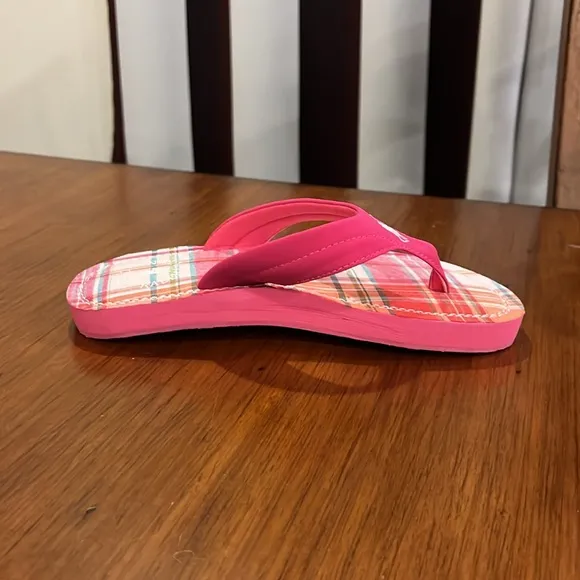 Polo Ralph Lauren Terrence Flip Flops Sandals Shoes Thongs new Youth Girls sizes