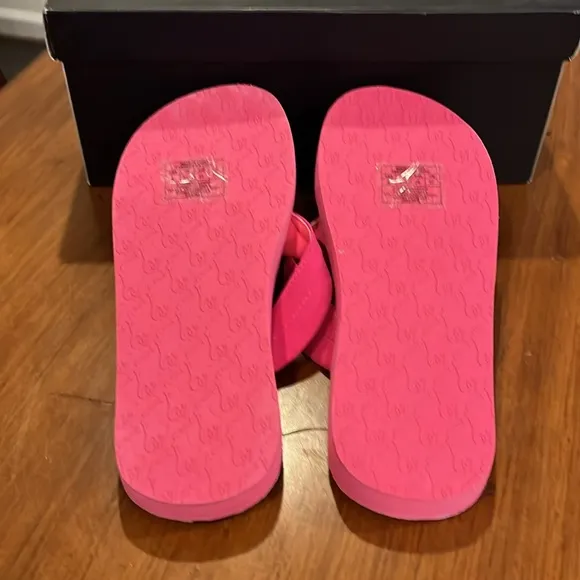 Polo Ralph Lauren Terrence Flip Flops Sandals Shoes Thongs new Youth Girls sizes