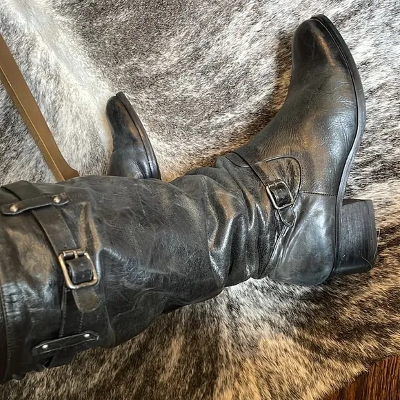 Pour La Victoire Victorella Over the Knee Leather Boots