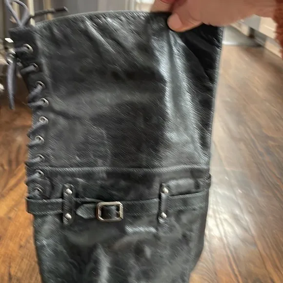 Pour La Victoire Victorella Over the Knee Leather Boots