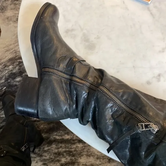 Pour La Victoire Victorella Over the Knee Leather Boots