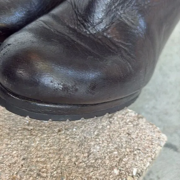 Prada wedge ankle boots