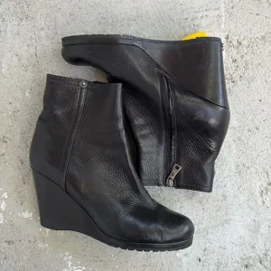 Prada wedge ankle boots
