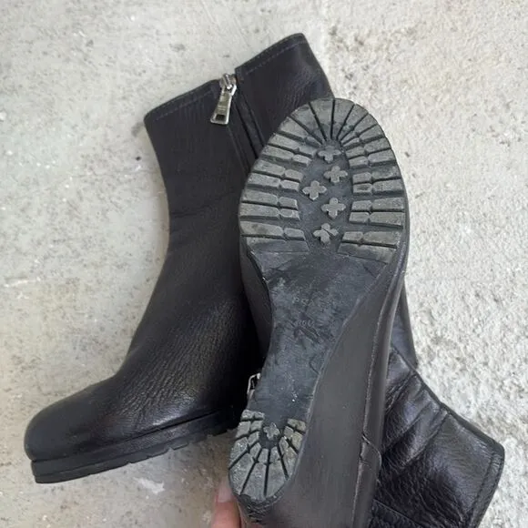 Prada wedge ankle boots