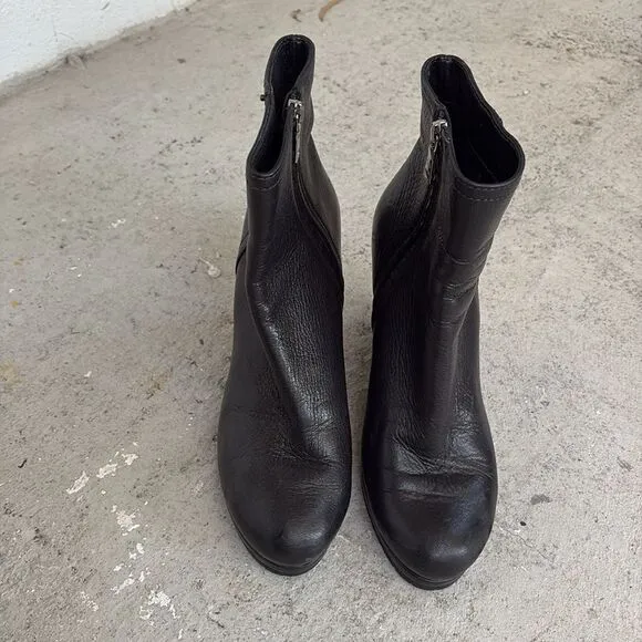 Prada wedge ankle boots