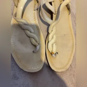 PRADA BRAIDED THONG SANDALS twisted flip flopsShoes SLINGBACK FLATS open toe