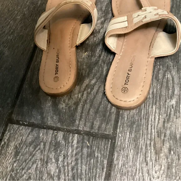 💥PRICE DROP💥 Tory Burch Leigh Sandals LIGHT MAKEUP IVORY