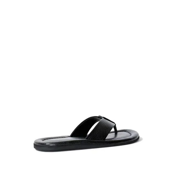 Proenza Schouler Cooper Flip Flop Sandals in Black 37.5