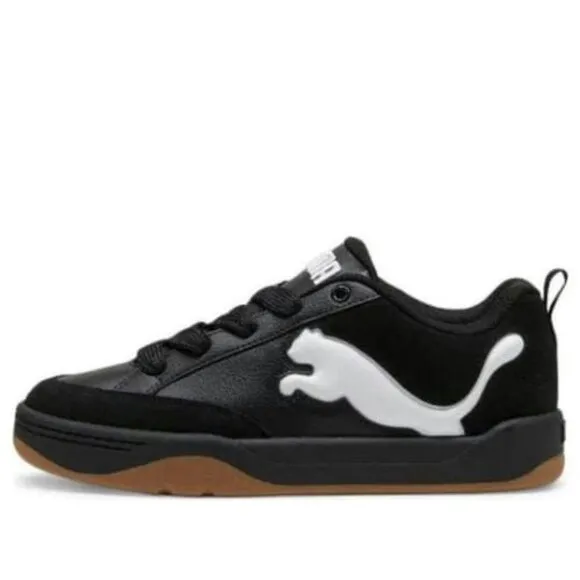 Puma Park Lifestyle Low Mens Casual Sportswear Shoes Black 395022-01 NEW Multi