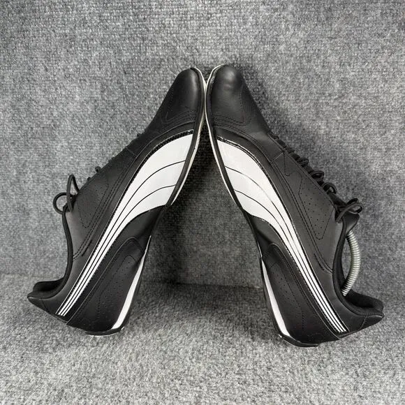 Puma Redon Bungee Mens 12 Shoes Black White Slip On Running Athletic Sneakers