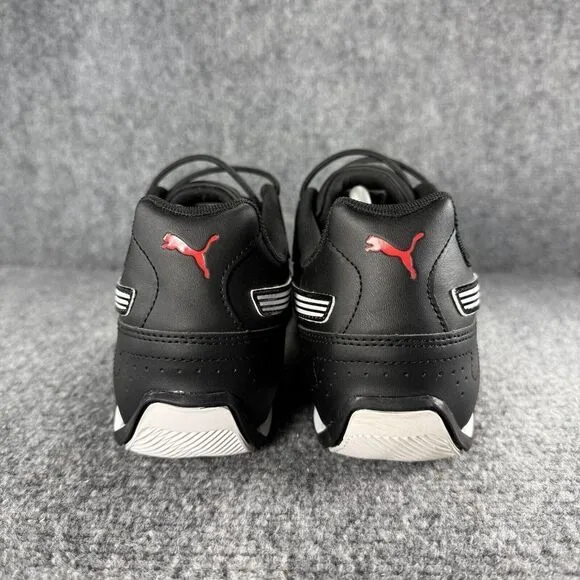 Puma Redon Bungee Mens 12 Shoes Black White Slip On Running Athletic Sneakers