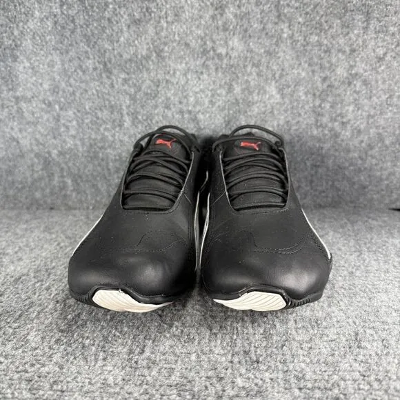 Puma Redon Bungee Mens 12 Shoes Black White Slip On Running Athletic Sneakers