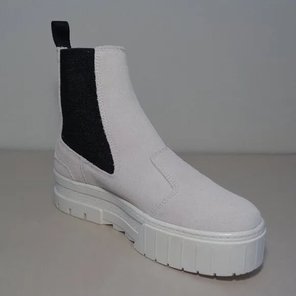 Puma Size 7.5 M MAYZE CHELSEA Marshmallow Suede Boots New Women's Shoes