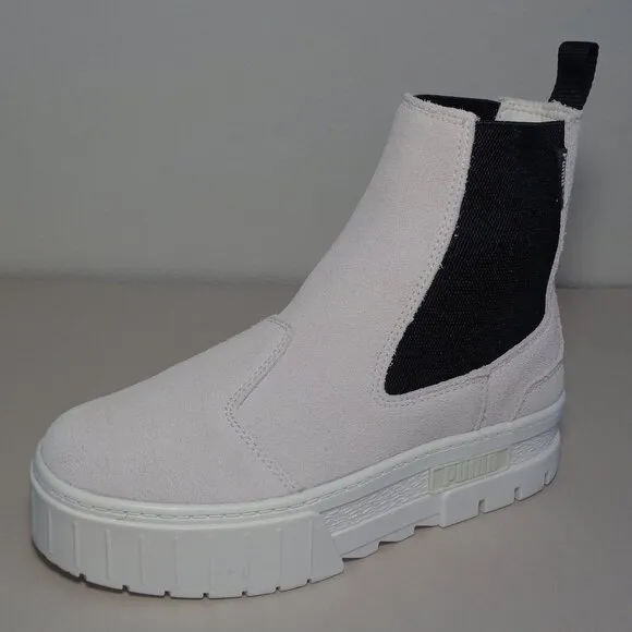 Puma Size 7.5 M MAYZE CHELSEA Marshmallow Suede Boots New Women's Shoes