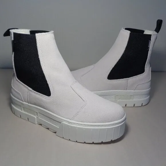 Puma Size 7.5 M MAYZE CHELSEA Marshmallow Suede Boots New Women's Shoes