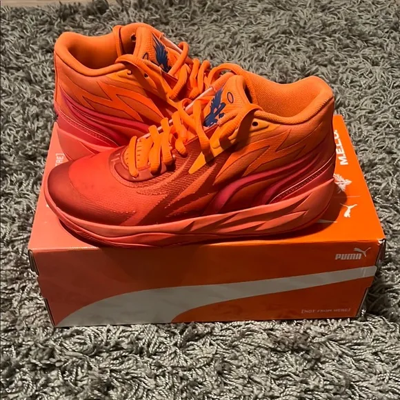 Puma Vibrant Orange Sports Shoes