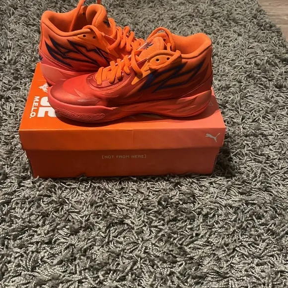 Puma Vibrant Orange Sports Shoes