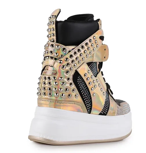 Quince Wedge Sneakers