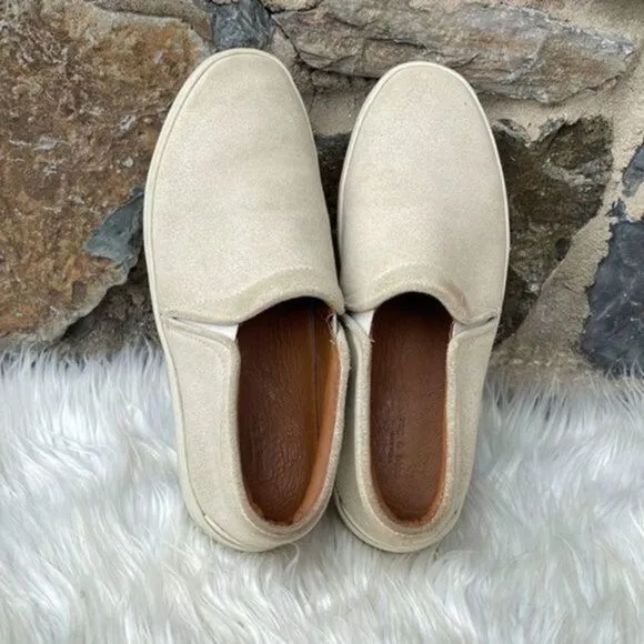 Rag &amp; Bone 'Kent' Nubuck Suede Slip On Loafer Sneakers Shoes Size 8