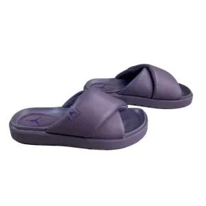 RARE Jordan Nike Sophia Puff Slide Canyon Purple Women Size 11 Flip Flop Sandals