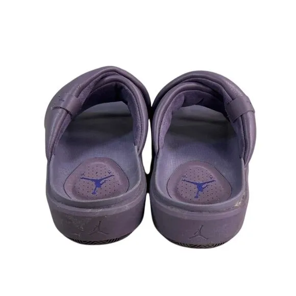 RARE Jordan Nike Sophia Puff Slide Canyon Purple Women Size 11 Flip Flop Sandals