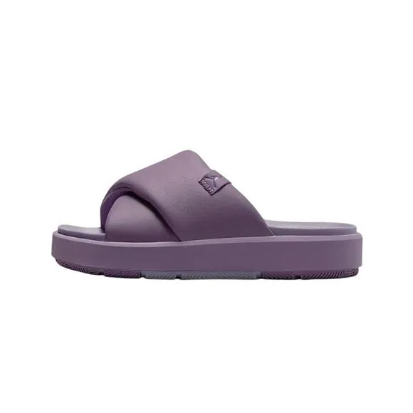 RARE Jordan Nike Sophia Puff Slide Canyon Purple Women Size 11 Flip Flop Sandals