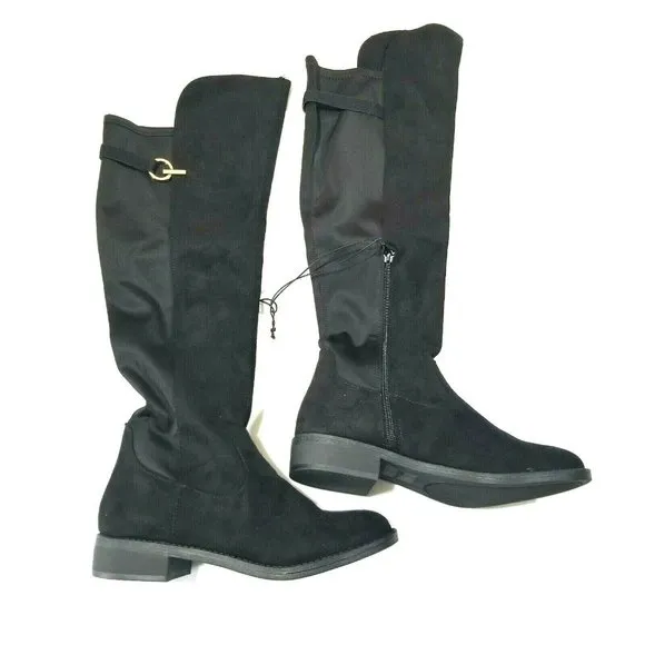 Rebel by Zigi Women's Toe Knee High Fashion Boots