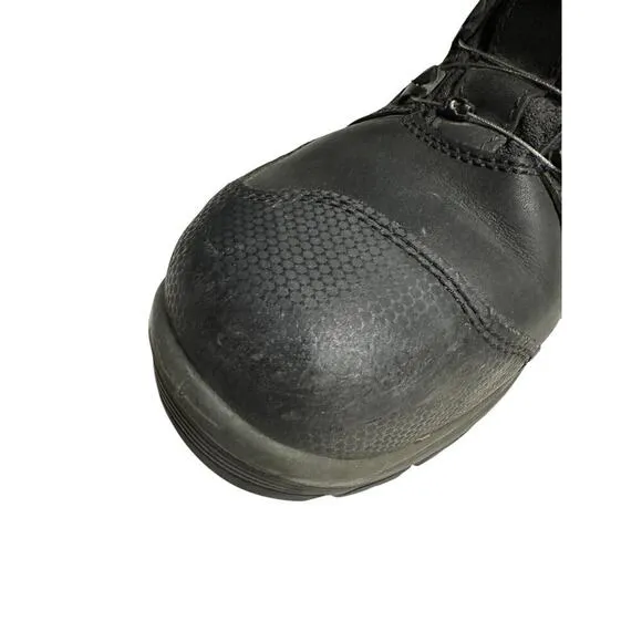 Red Wing Boots BOA Men’s 10.4 D Tradesmen’s Hiker Waterproof  6614 Black Leather