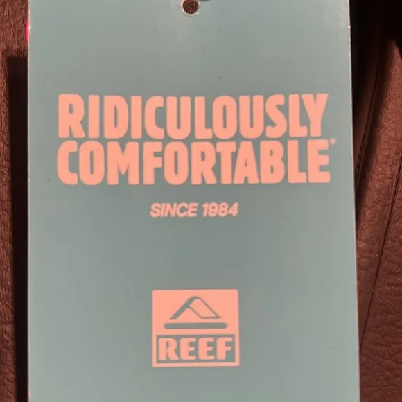 REEF Brown Leather Journeyer Men's Flip Flop Sandals | Size 11 | NEW!!!🌊⛱️