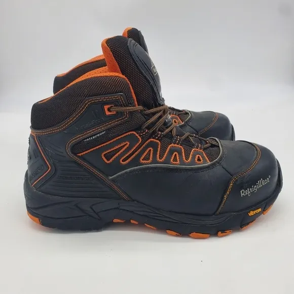 RefrigiWear Shoes Men 10 PolarForce Hiker Insulated Waterproof Work Boots