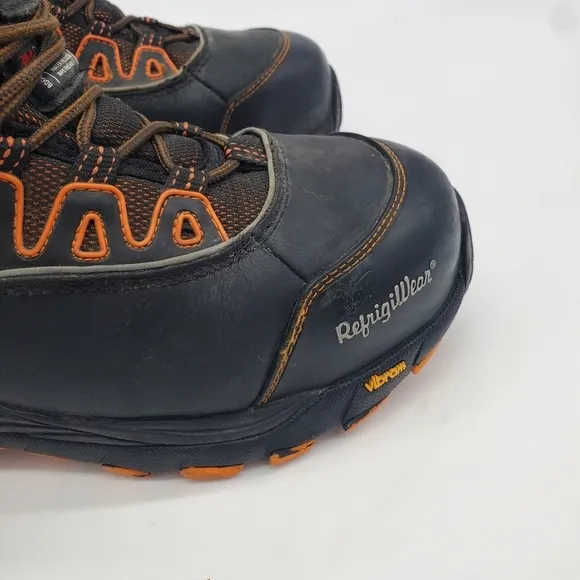 RefrigiWear Shoes Men 10 PolarForce Hiker Insulated Waterproof Work Boots