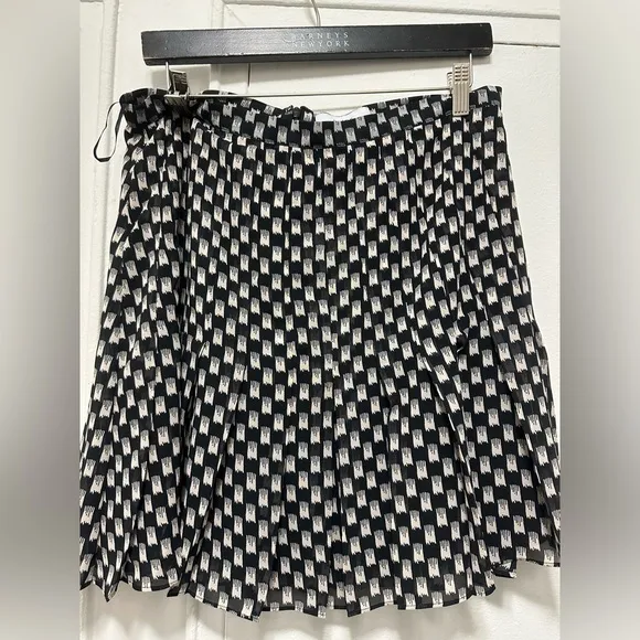REISS Vivi Printed Mini Skirt 10