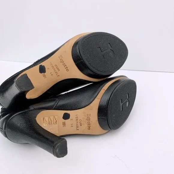 Repetto Leather Ankle Boots