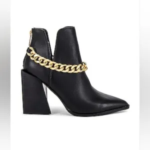 Revolve Steve Madden Women's Size 6 Black Tranquil Ankle Boots New