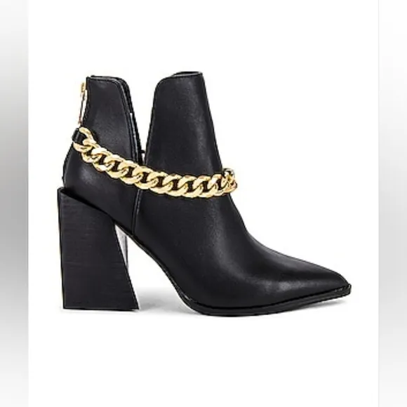 Revolve Steve Madden Women's Size 6 Black Tranquil Ankle Boots New