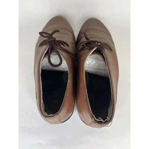 Rhea Chukka Boots Men Size 44 US 10.5 Brown Leather Lace Up Boots
