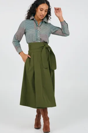 Rhodes Skirt Cypress Green