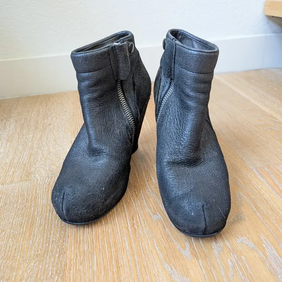 Rick Owens Wedge Ankle Boots