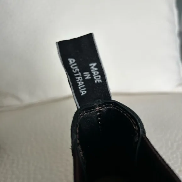 R.M. Williams Black Chelsea Boots with Goodyear Welt